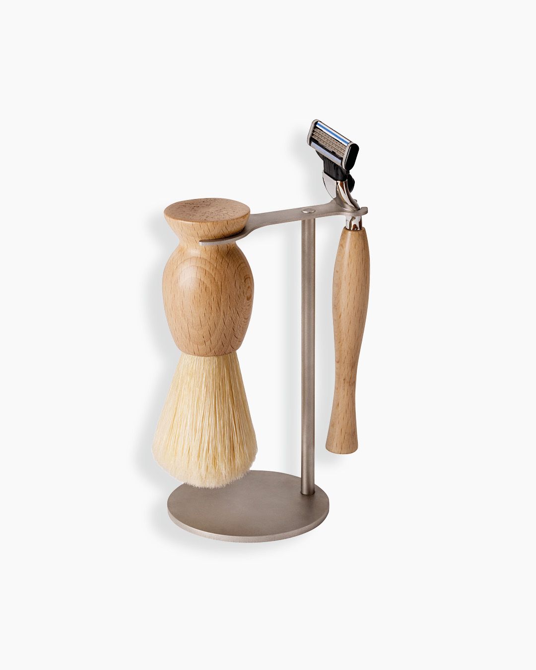Set barba con piantana